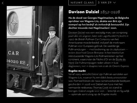 Davison Dalziel introduceerde Pullmanrijtuigen op het continent