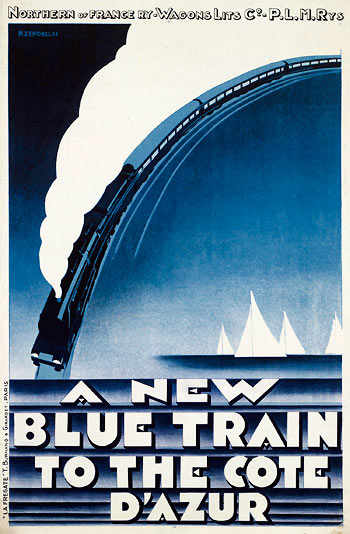 Affiche The Blue Train