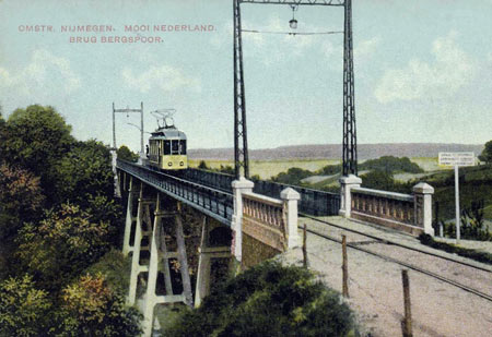 Ansichtkaart Bergspoor, ca. 1915