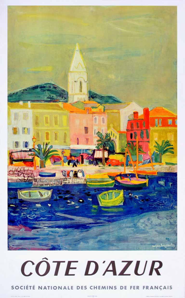 French Riviera, Roger Bezombes 1959/1966 (coll. SBCF)