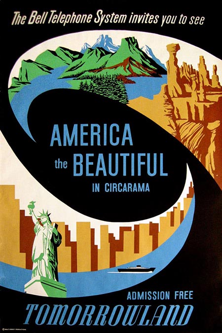 Circarama-affiche, 1958 (bron: Pinterest)