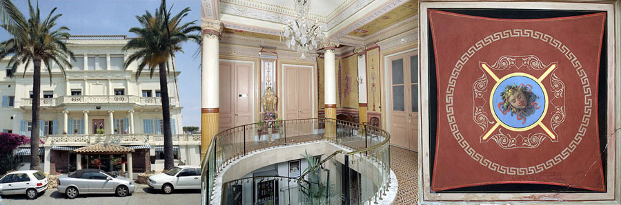 Villa Janszen in Saint-Raphaël. Bron: Inventaire général, Région Provence-Alpes-Côte d'Azur