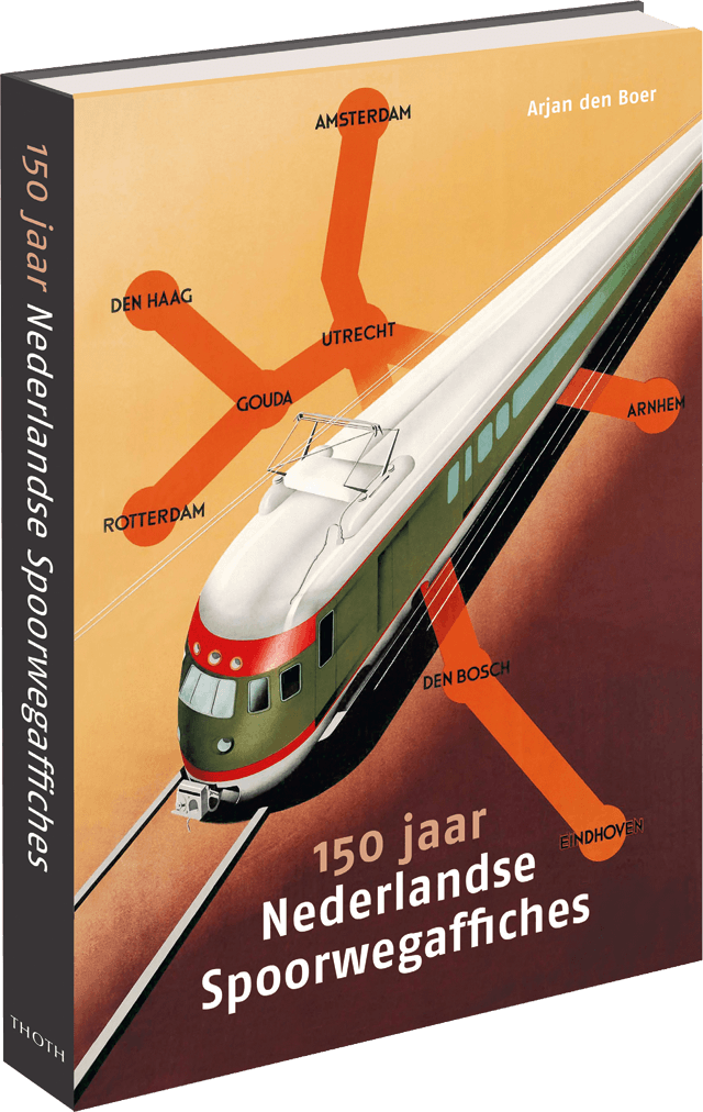 cover 150 jaar Nederlandse Spoorwegaffiches