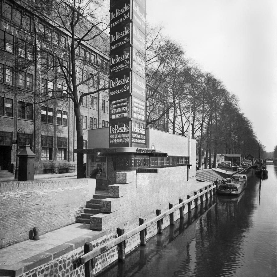 Het Verkeershuis in 1929 (E.A. van Blitz en Zoon/Het Utrechts Archief)